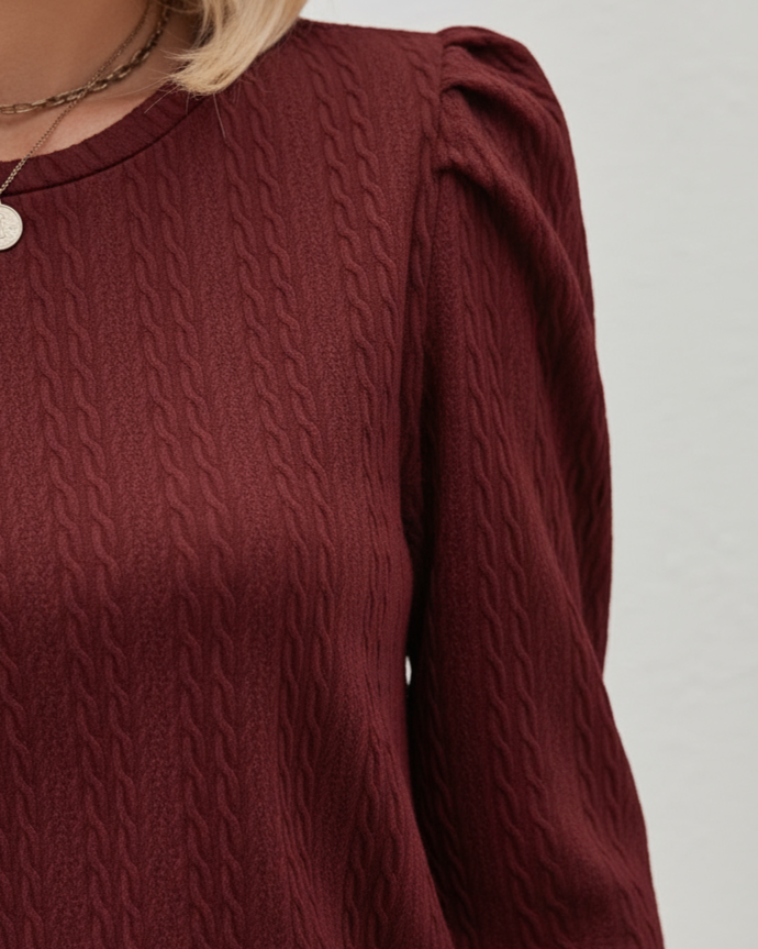 Lena™ Puff Sleeve Blouse