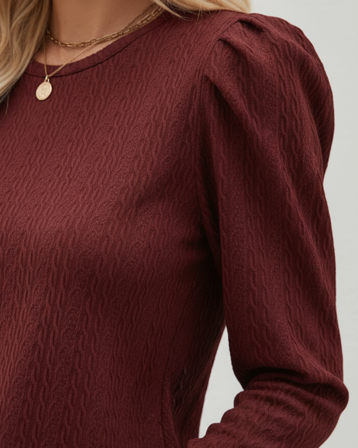 Lena™ Puff Sleeve Blouse
