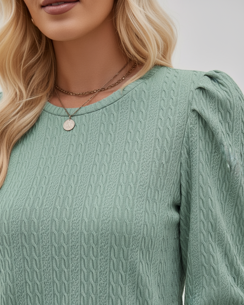 Lena™ Puff Sleeve Blouse