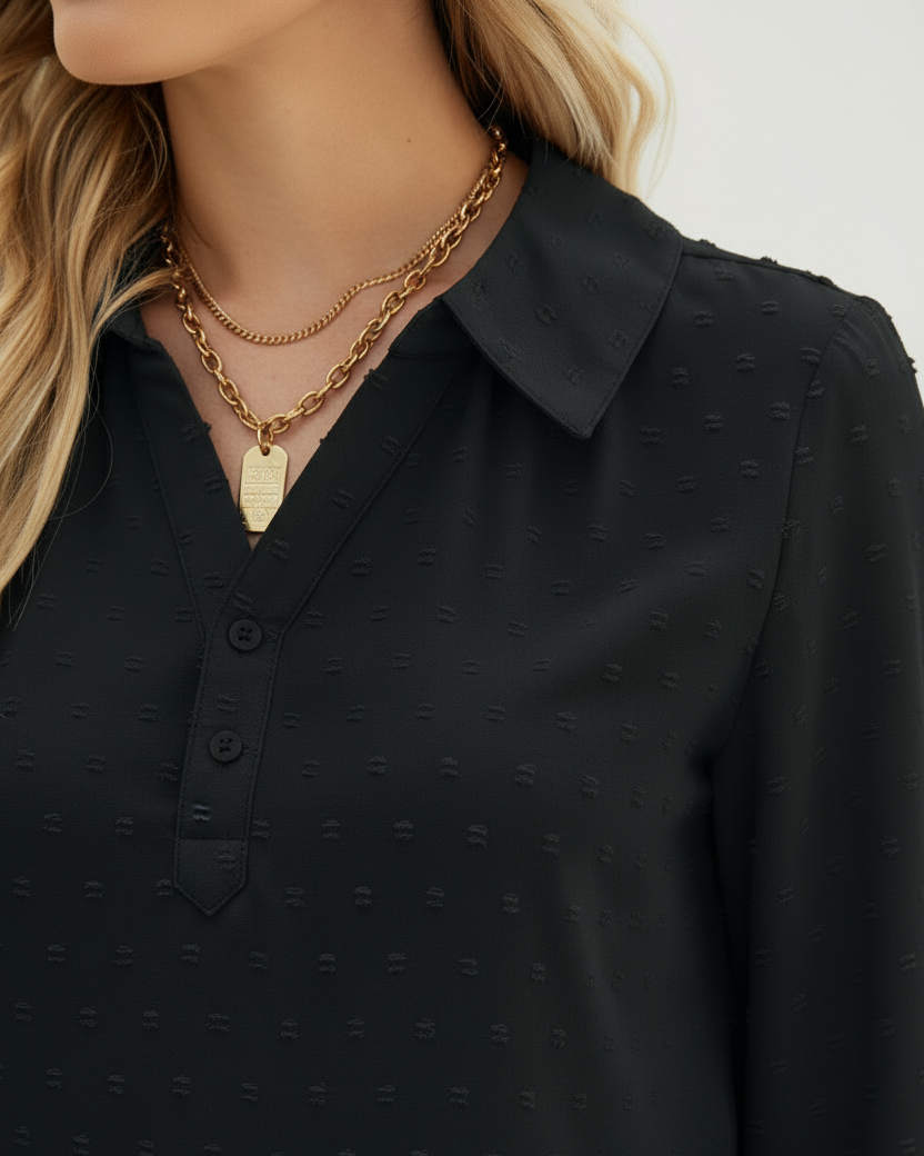 Isabella™ Swiss Dot Blouse