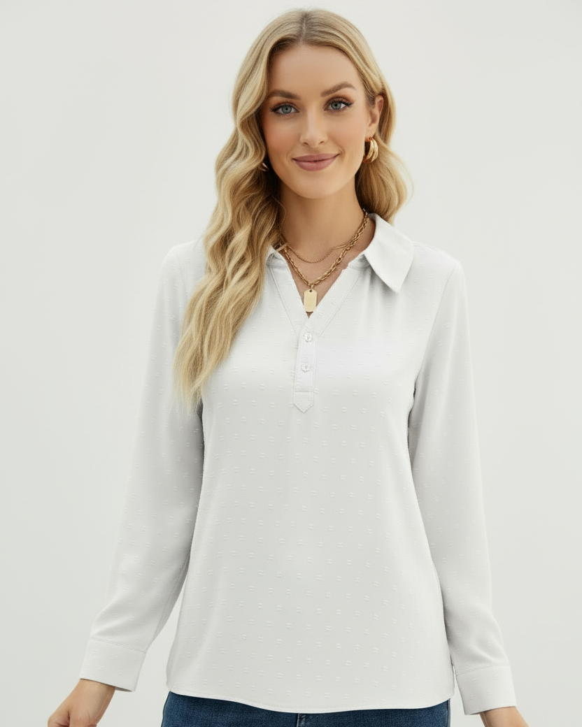 Isabella™ Swiss Dot Blouse