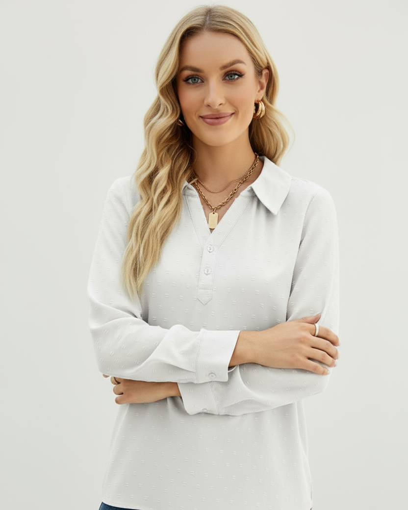 Isabella™ Swiss Dot Blouse