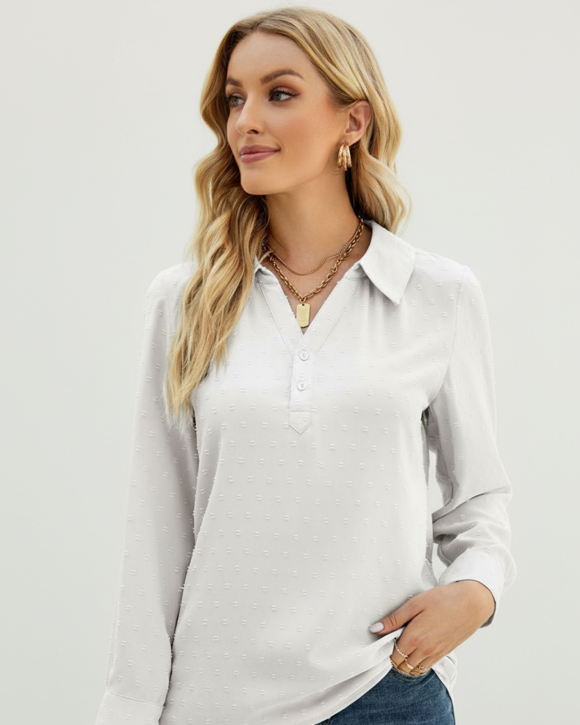 Isabella™ Swiss Dot Blouse