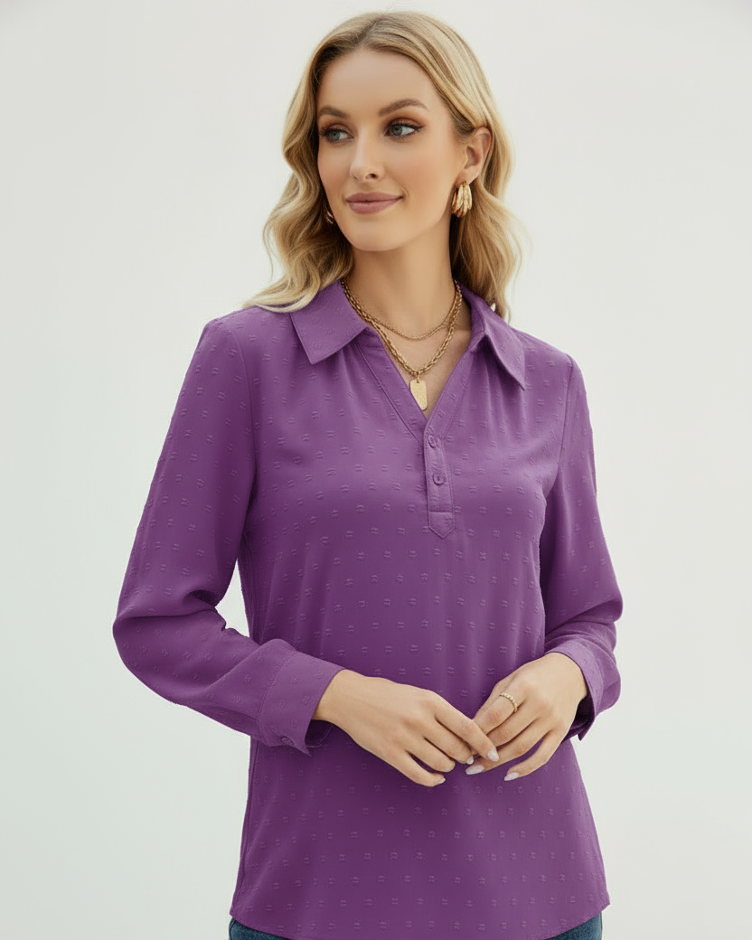 Isabella™ Swiss Dot Blouse