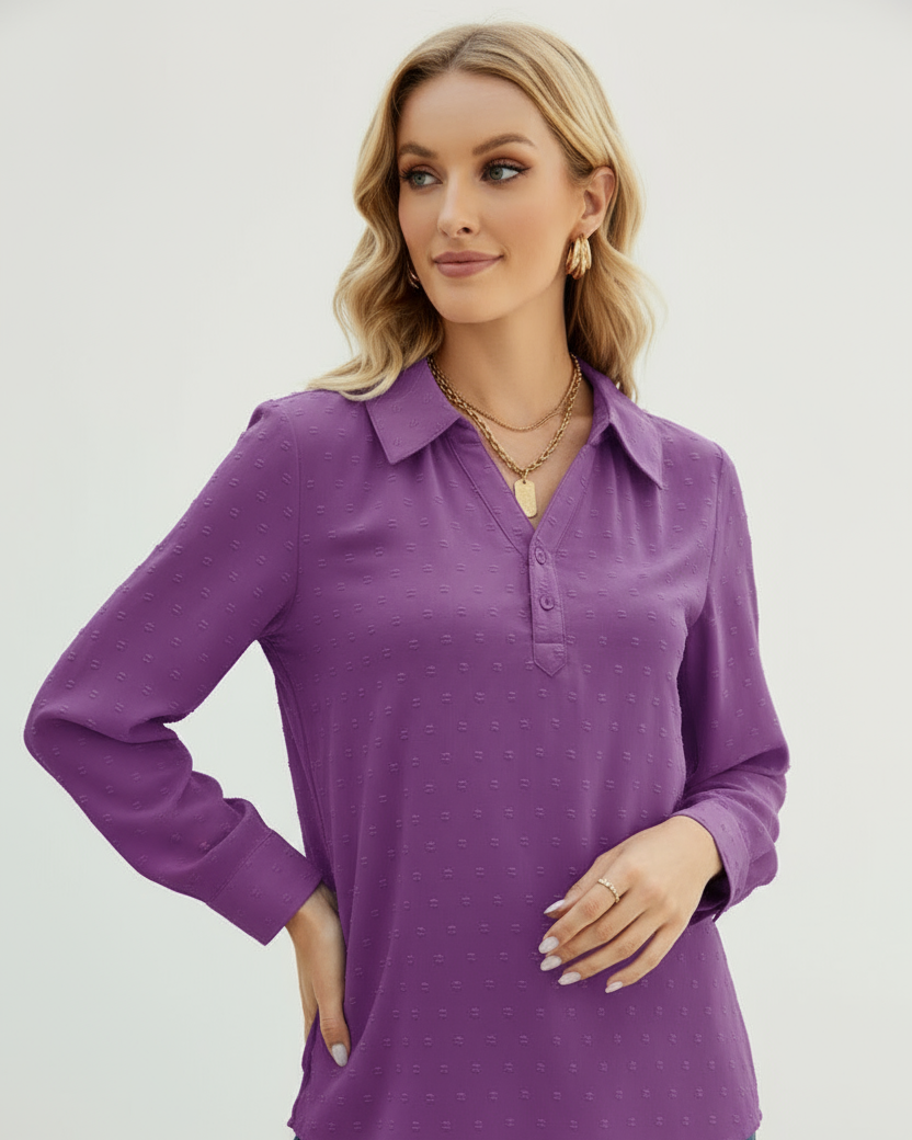 Isabella™ Swiss Dot Blouse