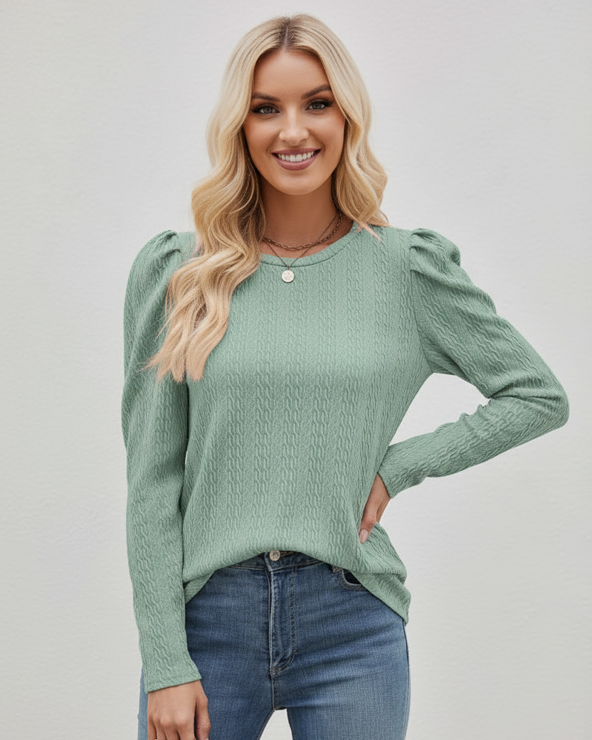 Lena™ Puff Sleeve Blouse