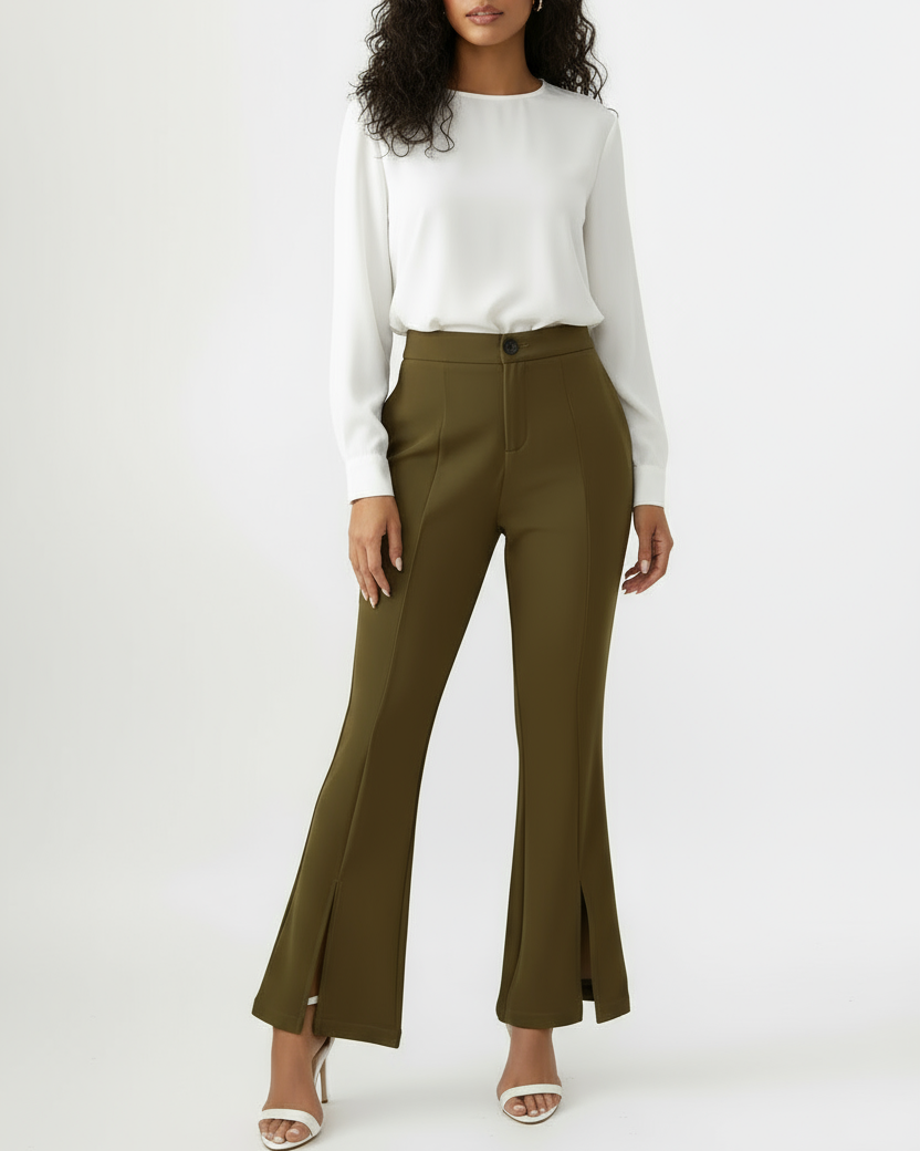Amara™ EveryWEAR Split Flare Trousers
