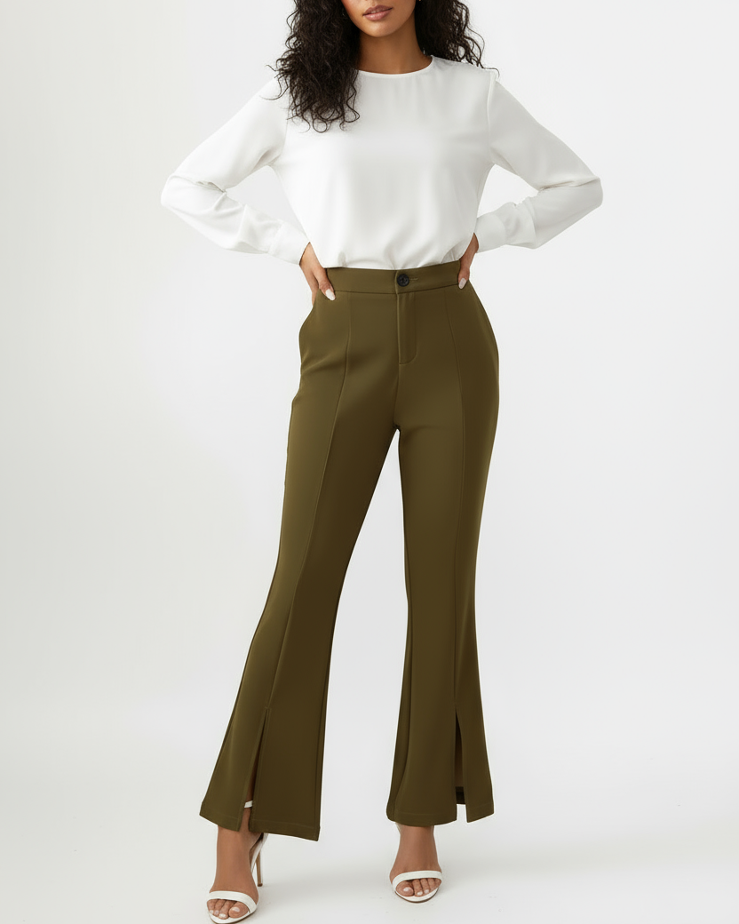 Amara™ EveryWEAR Split Flare Trousers