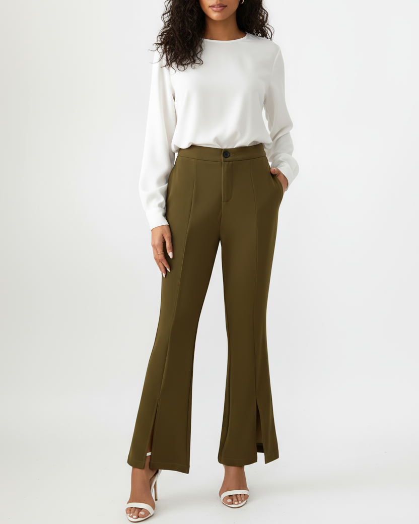 Amara™ EveryWEAR Split Flare Trousers