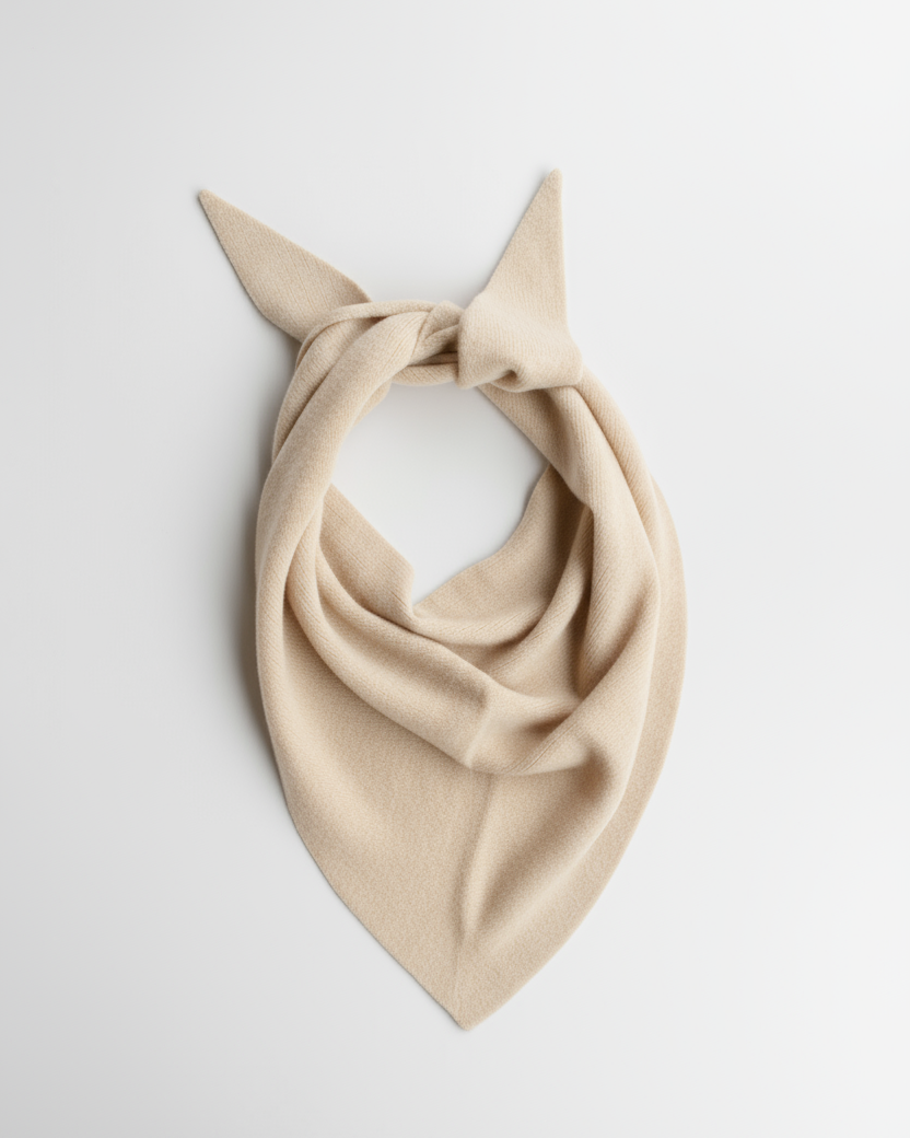 Wool Triangle Scarf