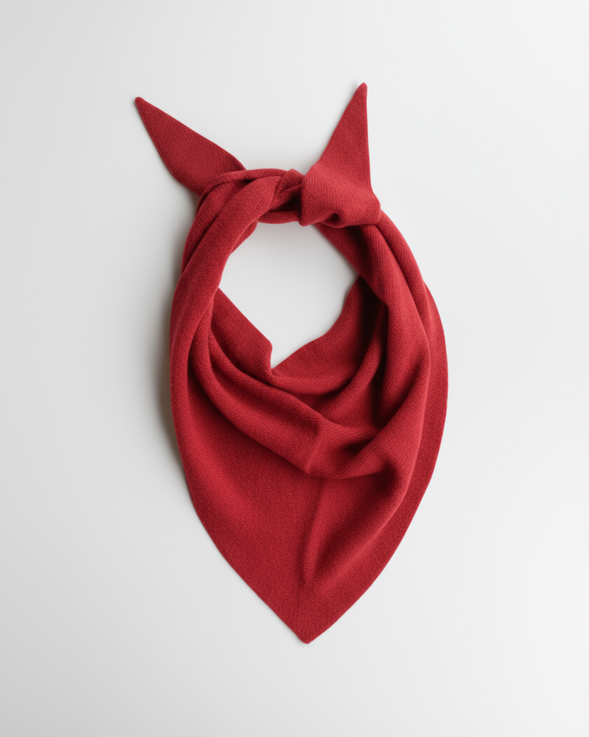 Wool Triangle Scarf