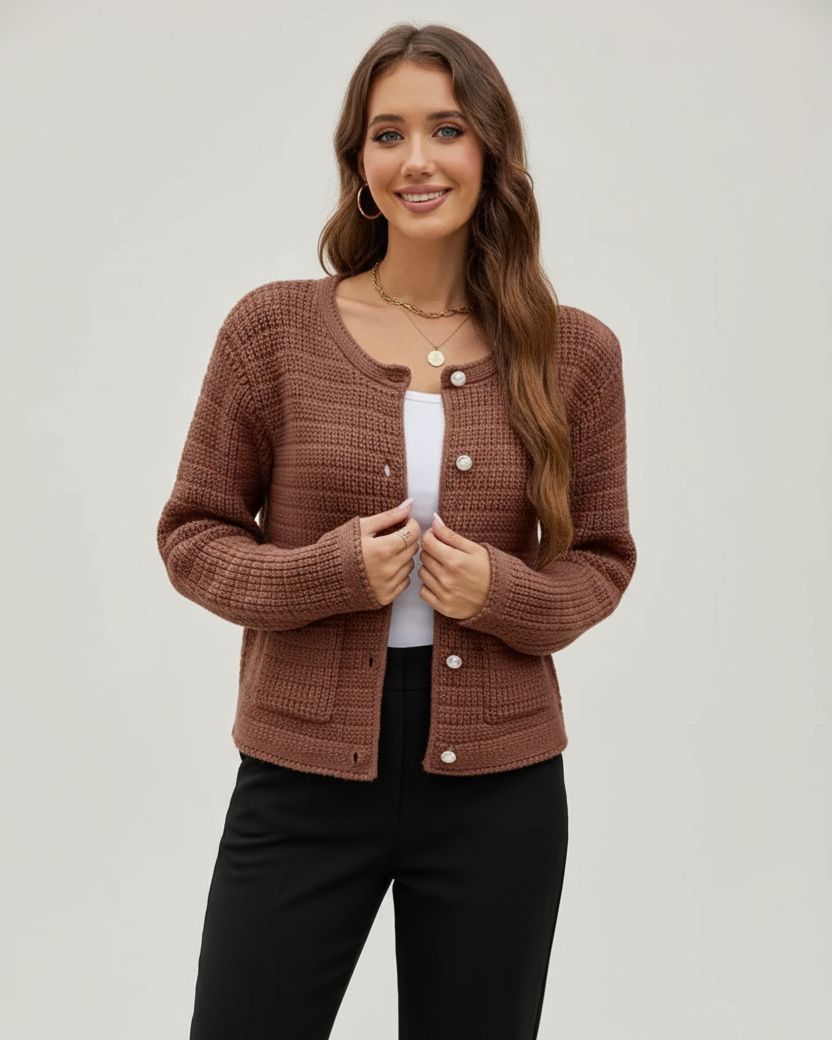 Aria™ Button-Up Cardigan