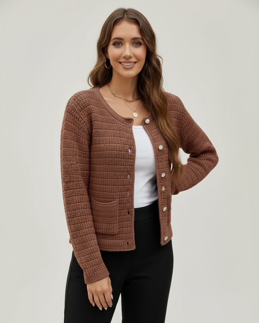 Aria™ Button-Up Cardigan