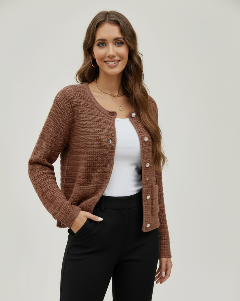 Aria™ Button-Up Cardigan