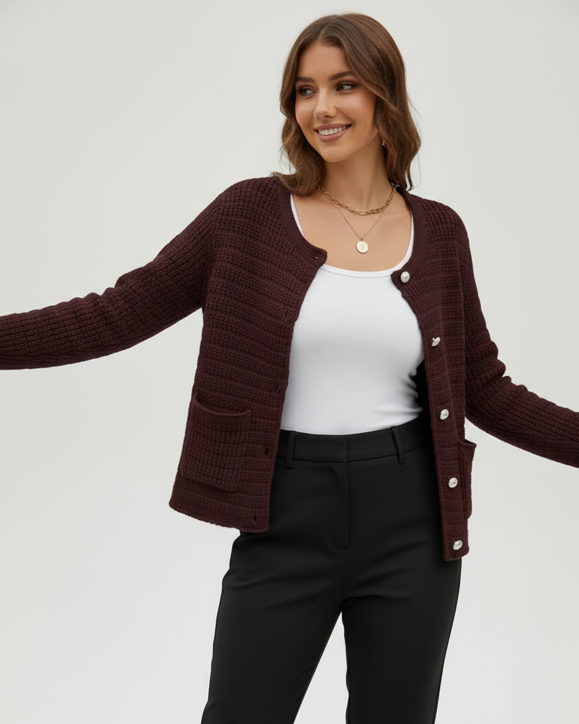 Aria™ Button-Up Cardigan