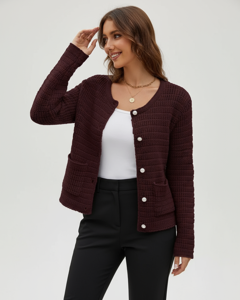 Aria™ Button-Up Cardigan