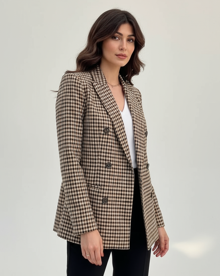 Victoria™ Plaid Blazer