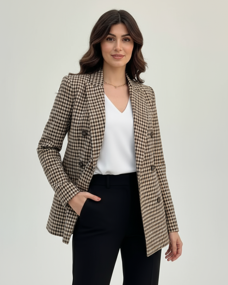 Victoria™ Plaid Blazer