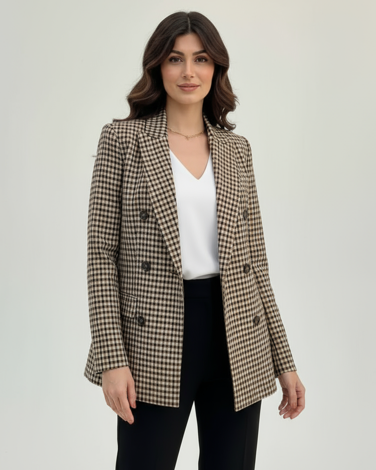 Victoria™ Plaid Blazer